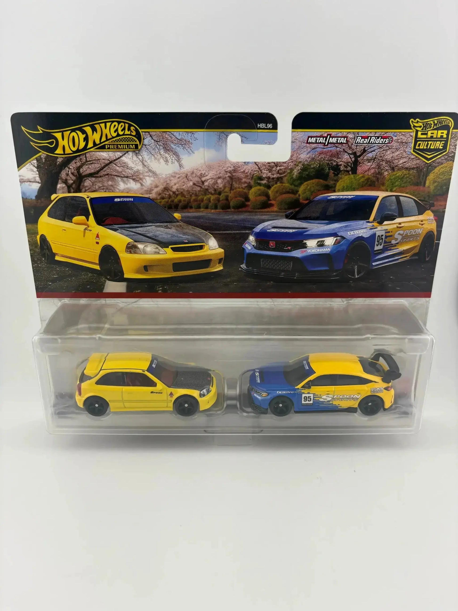 Hot Wheels Honda Civic Type R Car Culture 2-Pack EK9 - ToylandEU