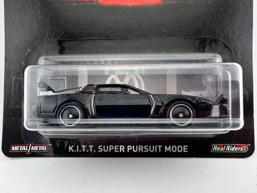Hot Wheels KITT Knight Rider Super Pursuit Mode Real Riders - ToylandEU