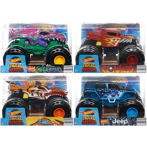 Hot Wheels Monster Trucks 1:24 Scale Vehicle 2024 - Select Vehicle(s) - ToylandEU