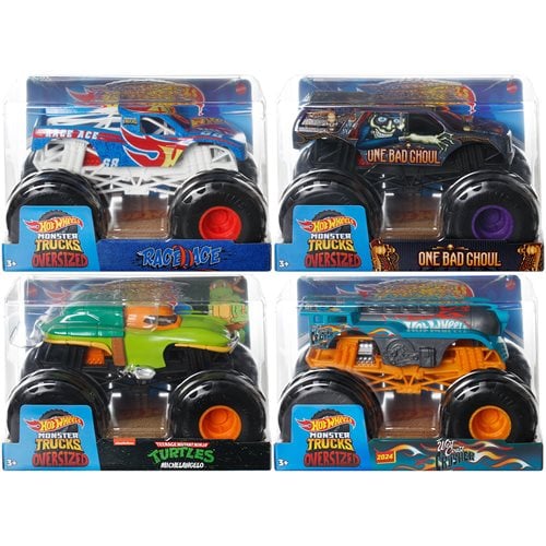 Hot Wheels Monster Trucks 1:24 Scale Vehicle 2024 - Select Vehicle(s) - ToylandEU
