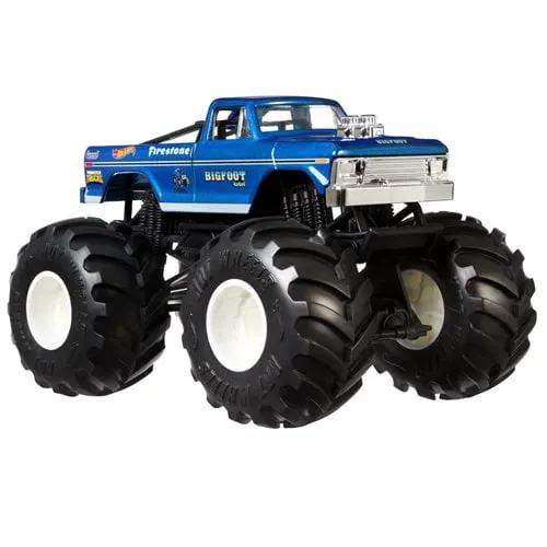 Hot Wheels Monster Trucks 1:24 Scale Vehicle 2024 - Select Vehicle(s) - ToyShnip