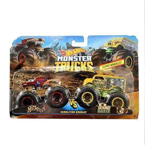 Hot Wheels Monster Trucks Demolition Doubles 1 To 64 Pack - ToylandEU