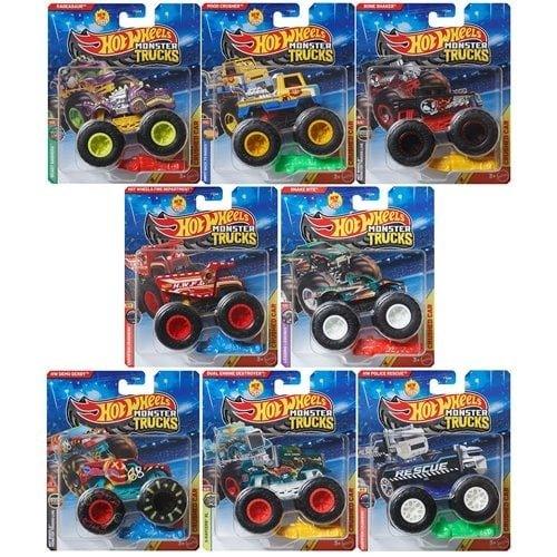  Hot Wheels Monster Trucks Crushable Die Cast Vehicles -  ToylandEU™