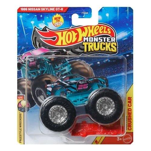  Hot Wheels Monster Trucks Crushable Die Cast Vehicles -  ToylandEU™