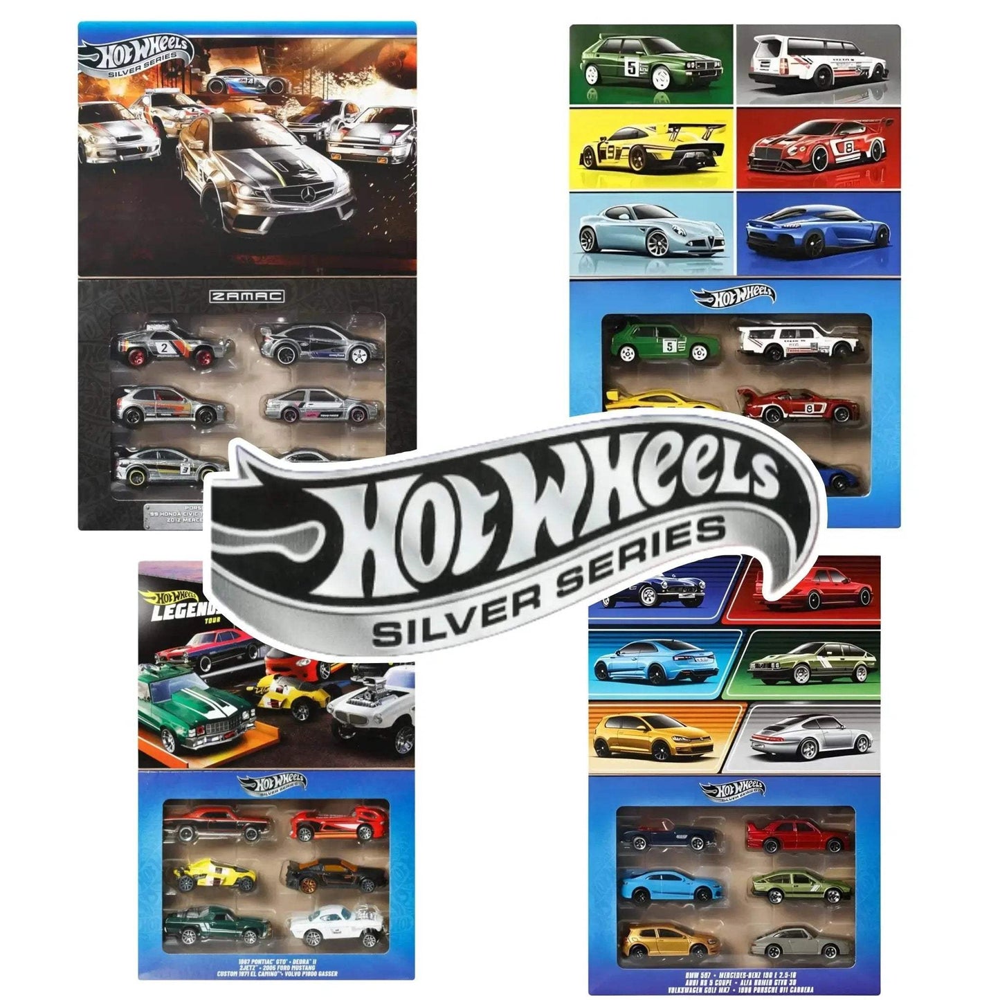 Hot Wheels Euro Style Die-Cast Cars Deluxe Multipack - ToylandEU
