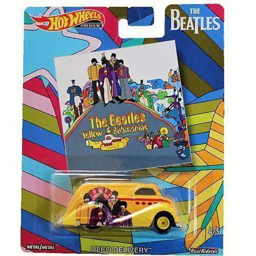 Hot Wheels Beatles Pop Culture Collectible Cars Limited Edition - ToylandEU
