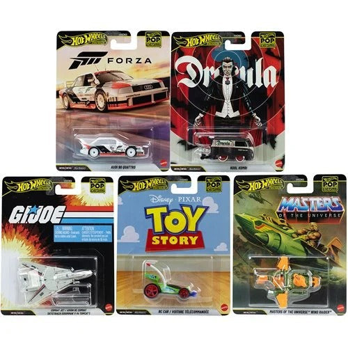  Hot Wheels Pop Culture Diecast Vehicle Premium Edition 