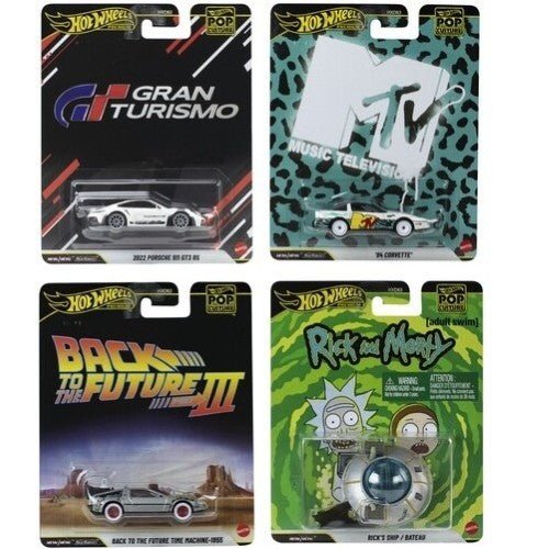  Hot Wheels Pop Culture Diecast Vehicle Premium Edition 