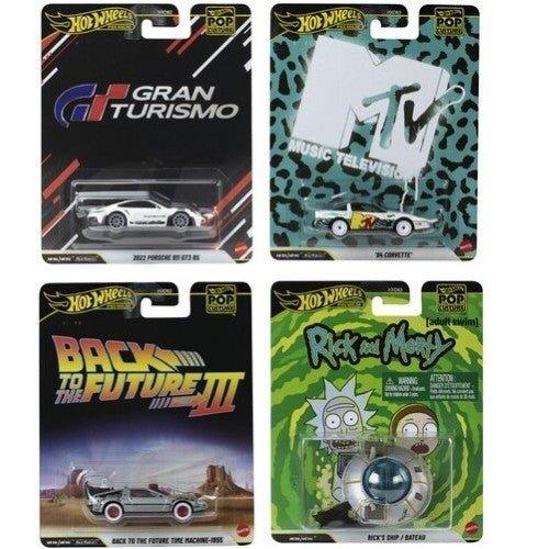  Hot Wheels Pop Culture Diecast Vehicle Premium Edition 