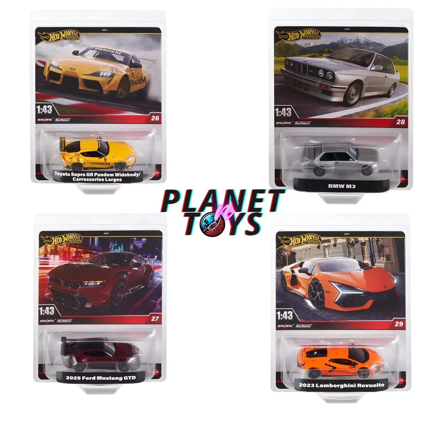 Hot Wheels Premium Car Culture 1 43 Scale Collectible Cars - ToylandEU