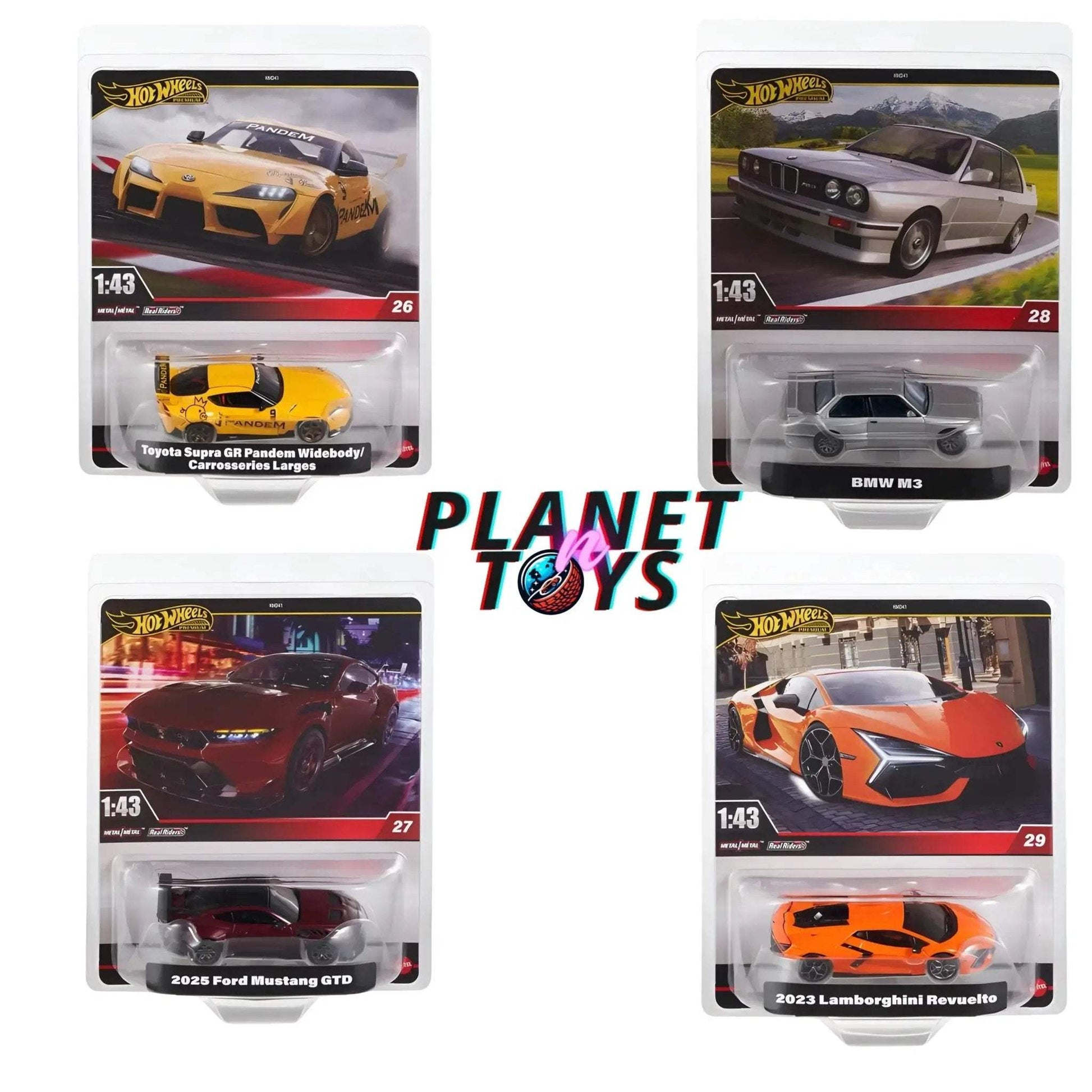 Hot Wheels Premium Car Culture 1 43 Scale Collectible Cars - ToylandEU