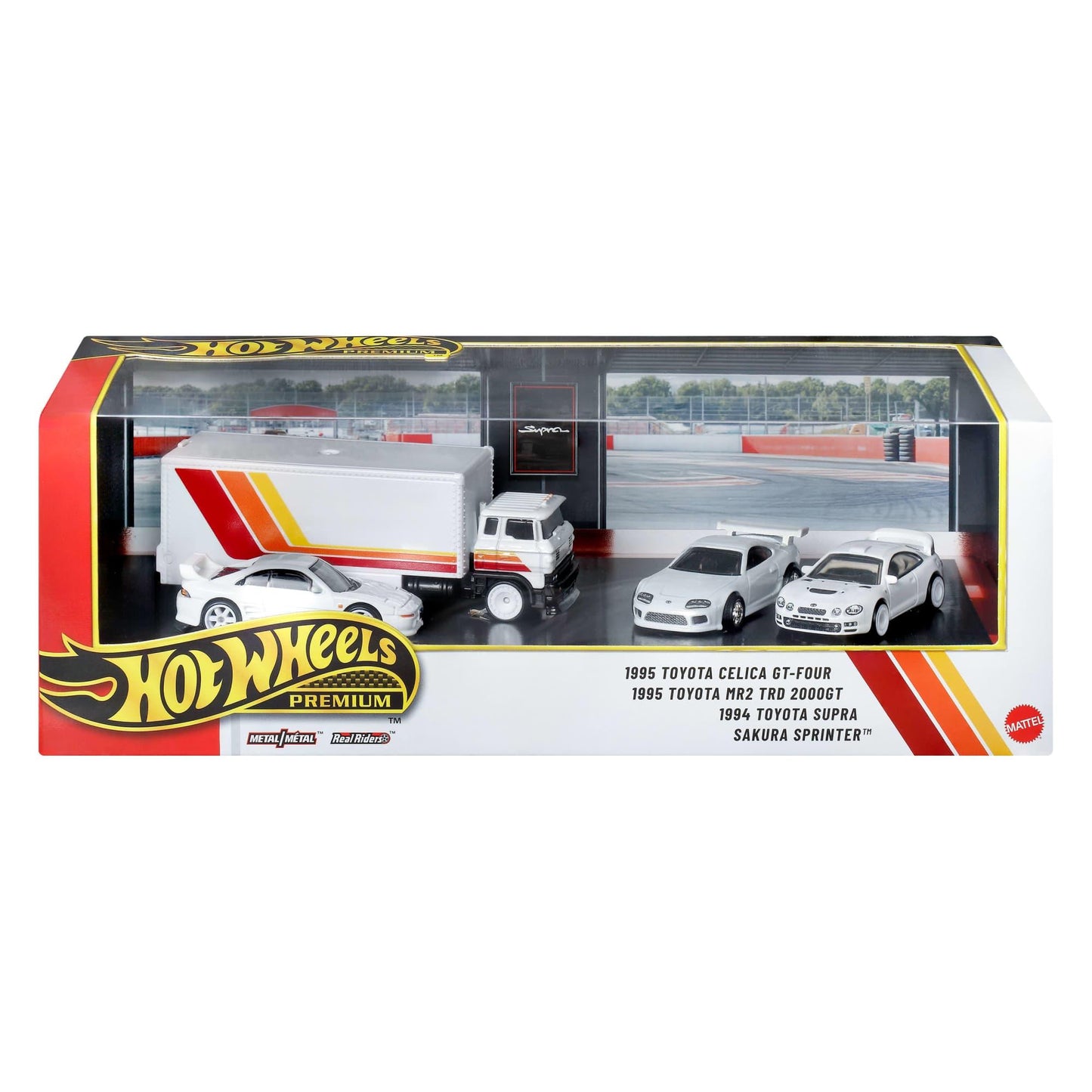  Hot Wheels Premium Diorama Set for Collectors Realistic 