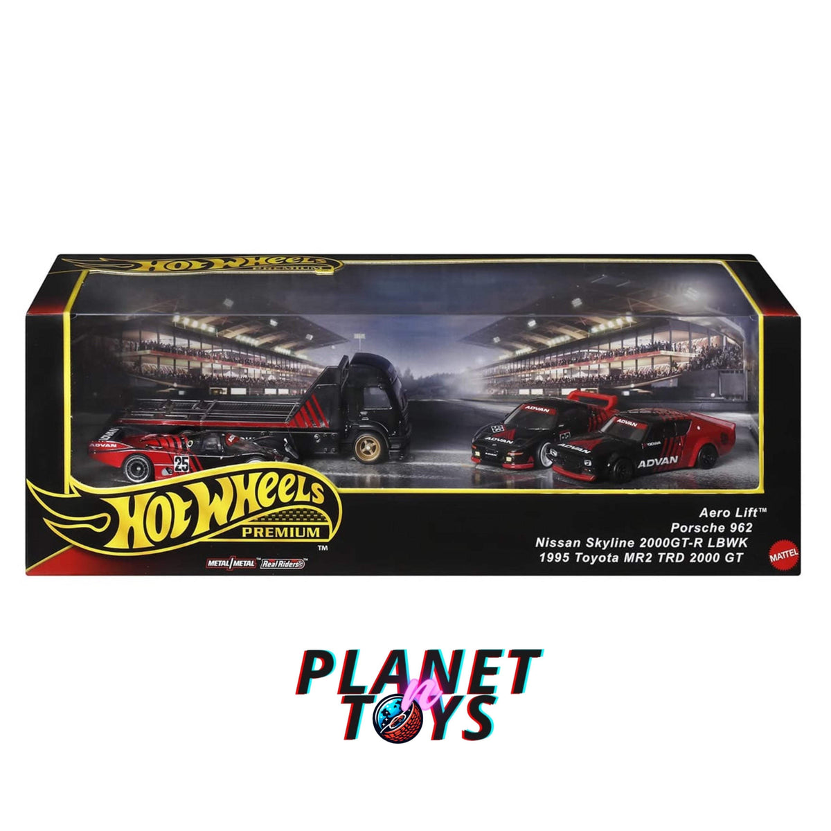 Hot Wheels Premium Diorama Set for Collectors Realistic