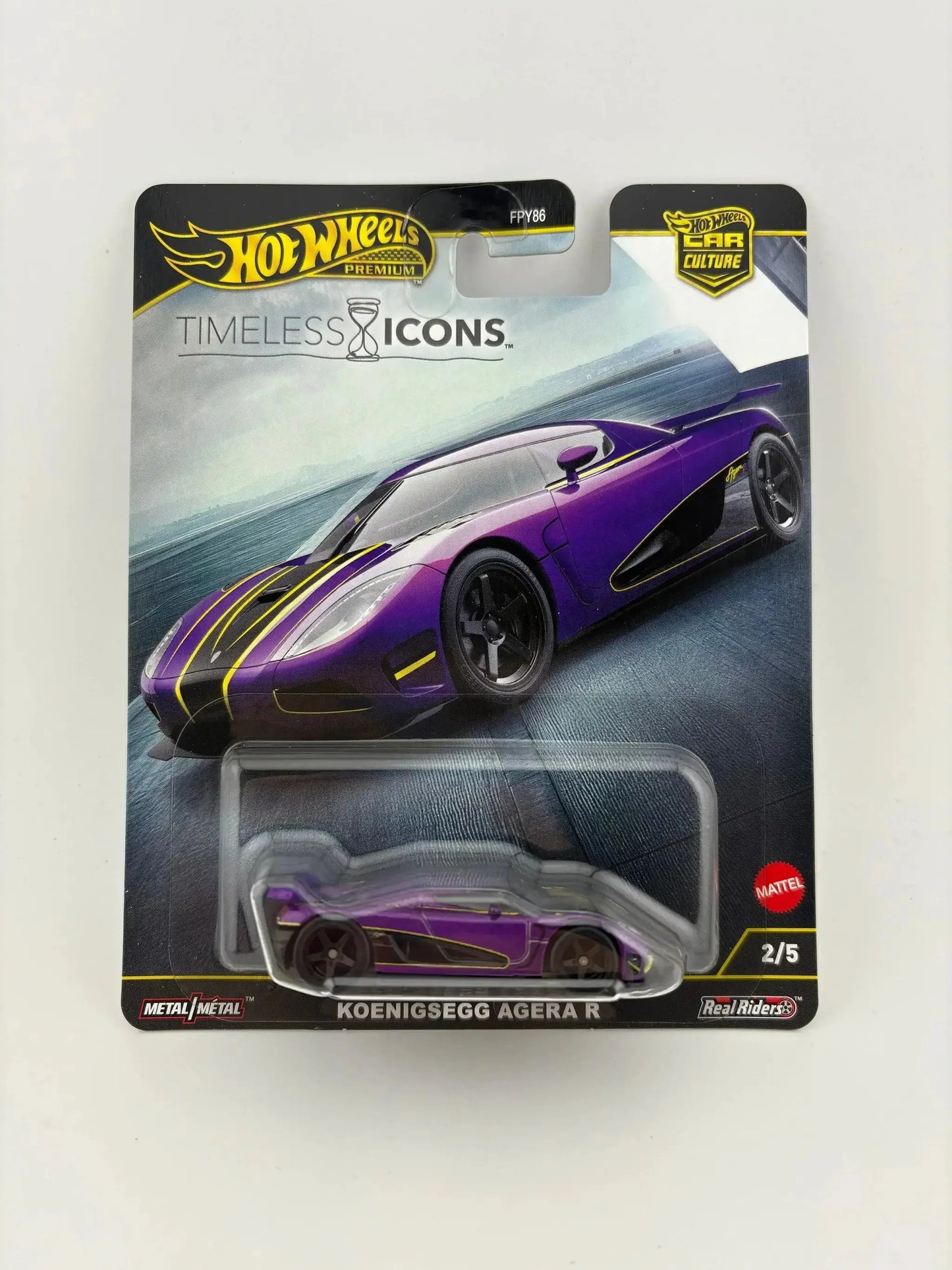 Hot Wheels Premium Koenigsegg Agera R Timeless Icons Collectors Edition - ToylandEU