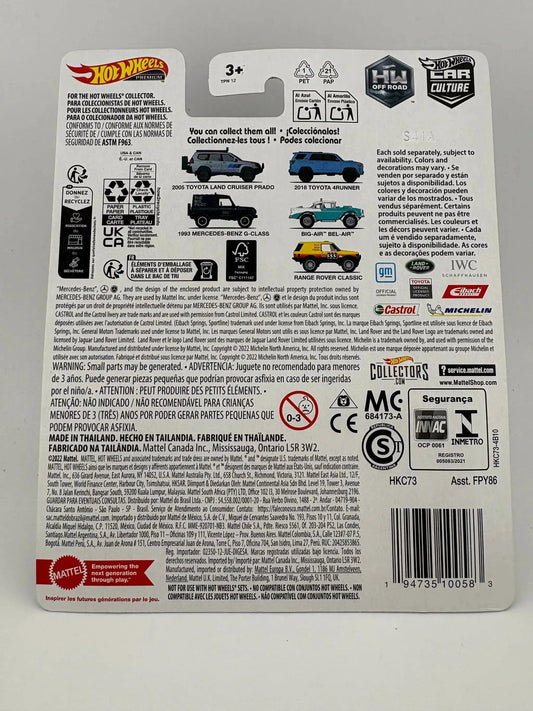  Hot Wheels Premium Toyota 4Runner Real Riders Rubber Tires -  ToylandEU™
