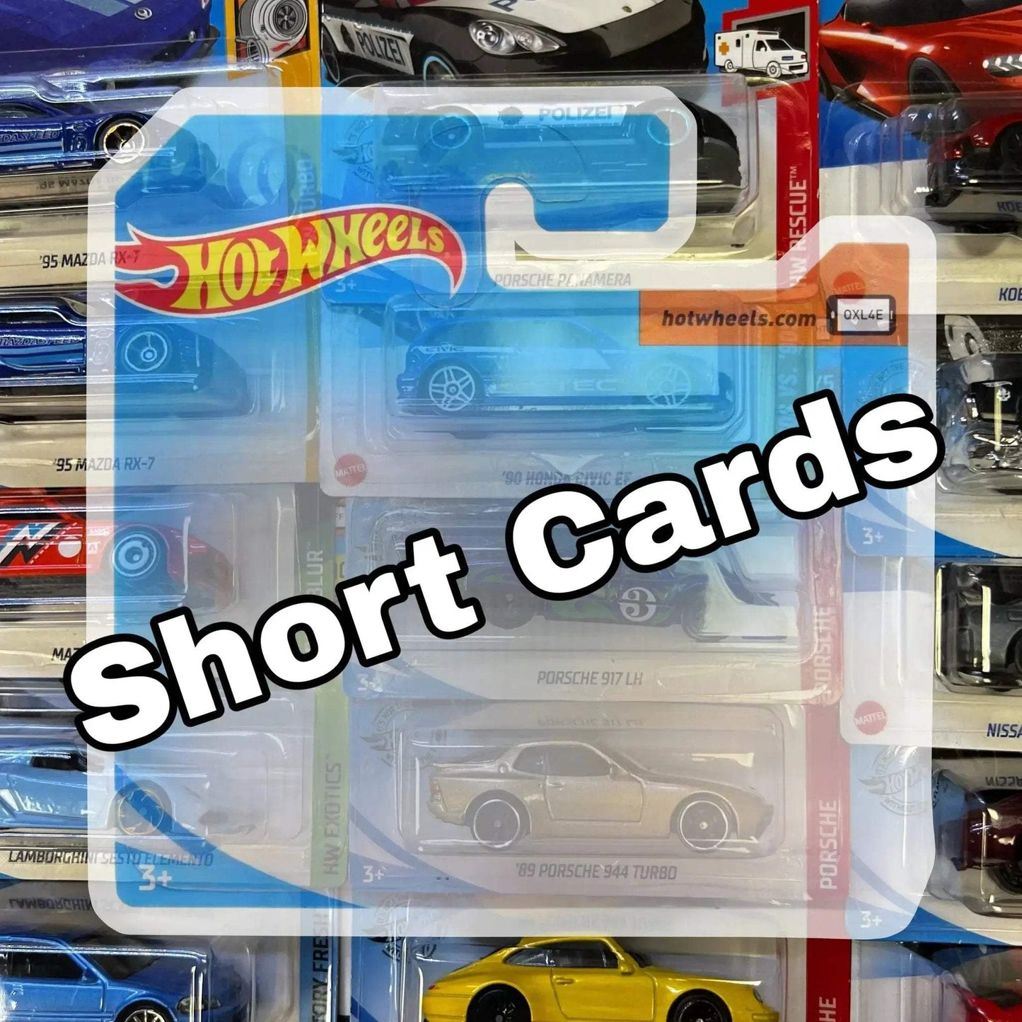 Hot Wheels 1 64 Scale Car Pack Short Card Collectibles - ToylandEU