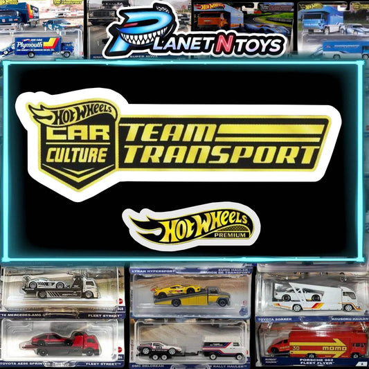  Hot Wheels Team Transports Diecast Cars Premium -  ToylandEU™