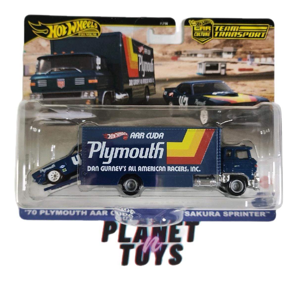 Hot Wheels Team Transports Assorted 1:64 - Planet N Toys