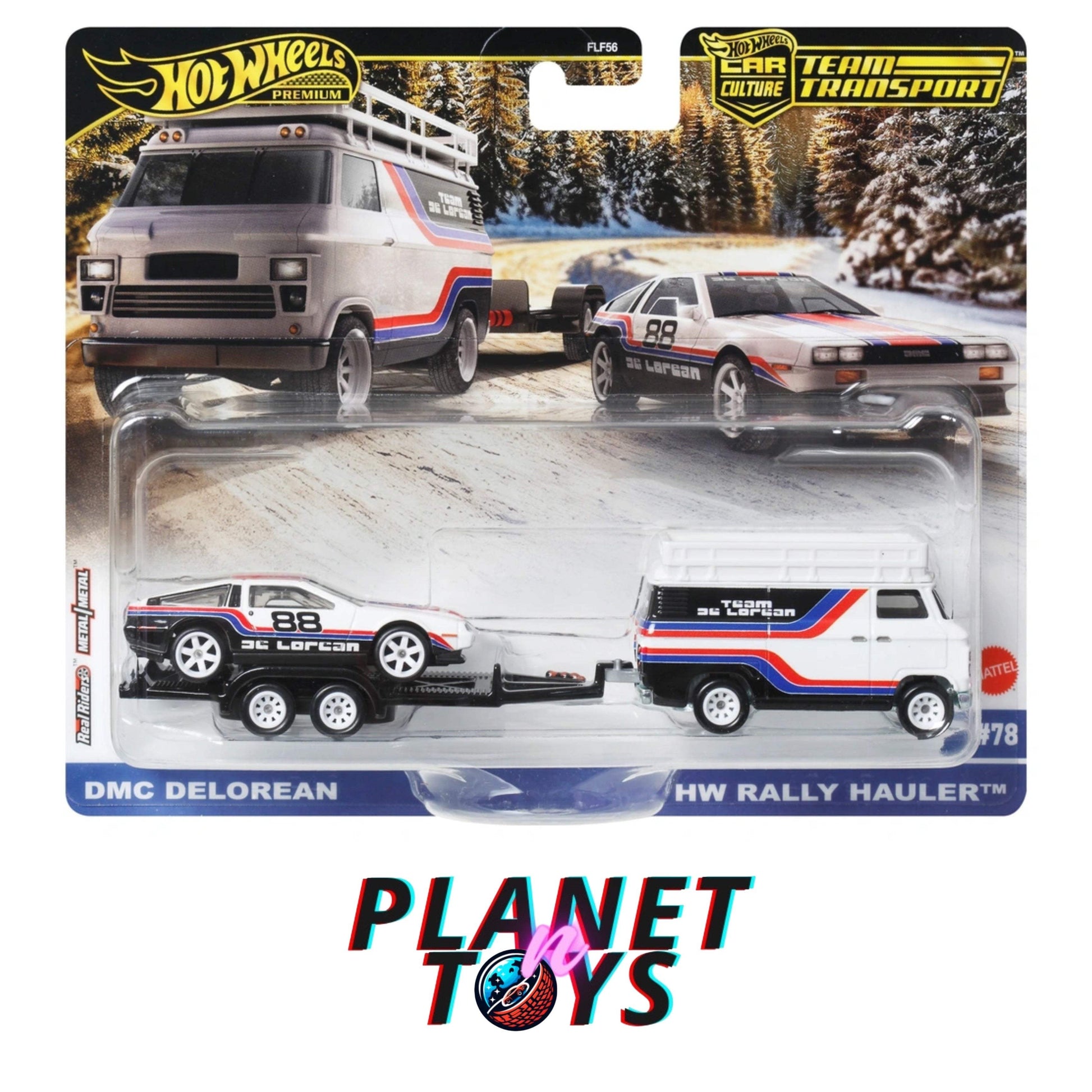 Hot Wheels Team Transports Assorted 1:64 - Planet N Toys