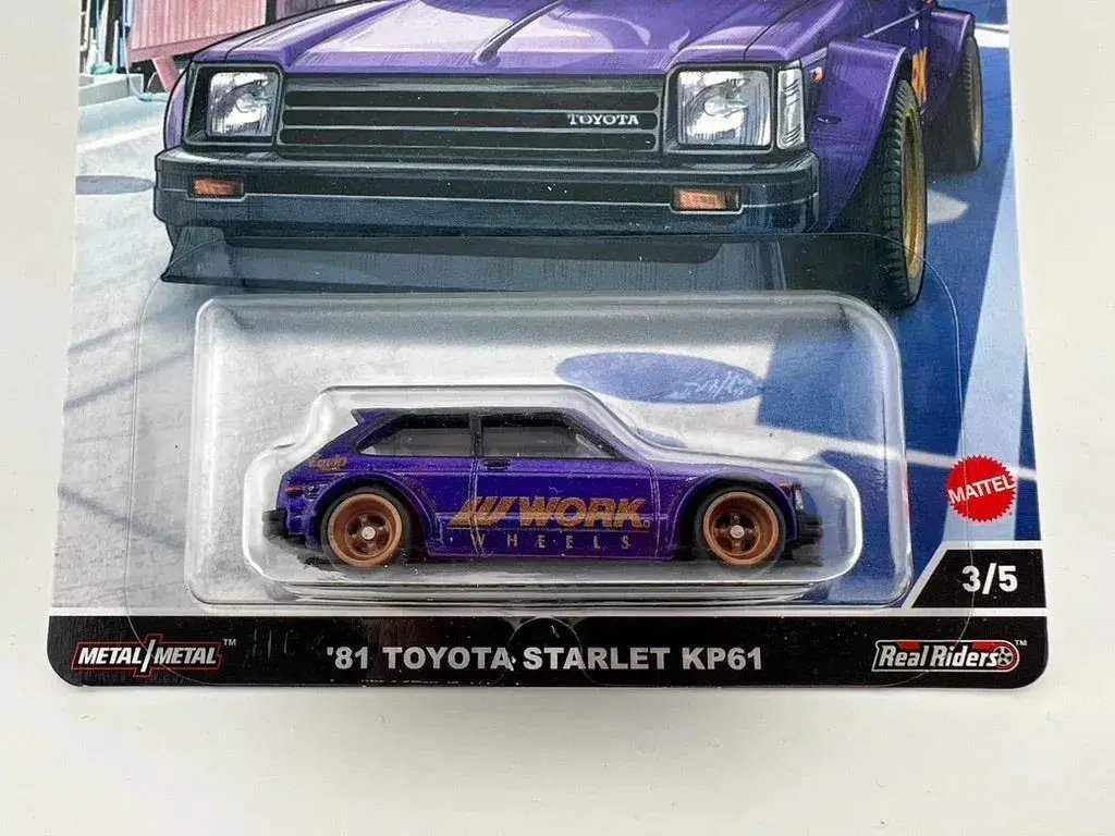 Hot Wheels Toyota Starlet KP61 Ronin Run Premium Edition - ToylandEU