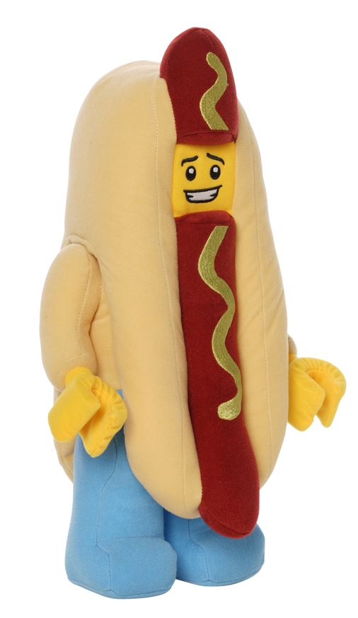 LEGO® Hot Dog Guy Plush | Character Stuffed Toy | Ages 6+