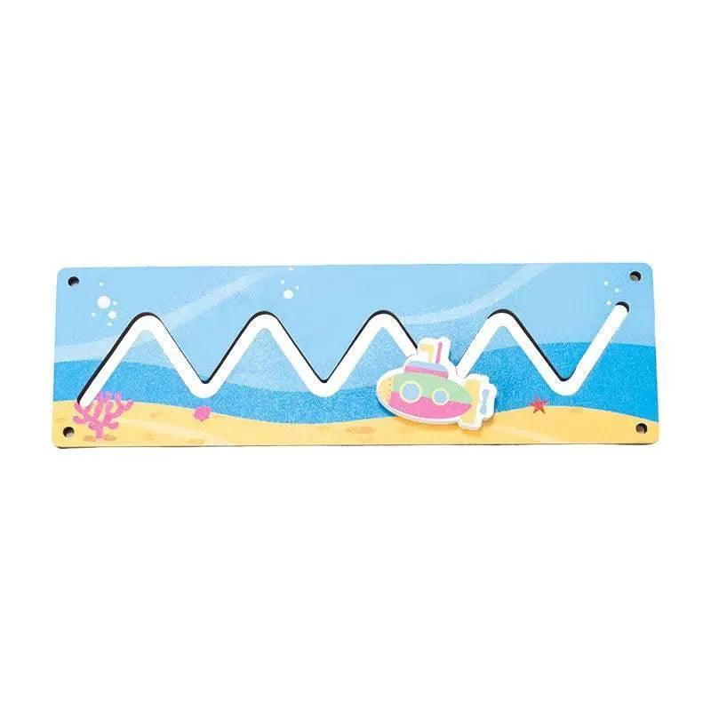  Hourgla Montessori Busy Board DIY Accessories Early Learning Toy Shoe Maze Puzzle Brain Game -  ToylandEU™