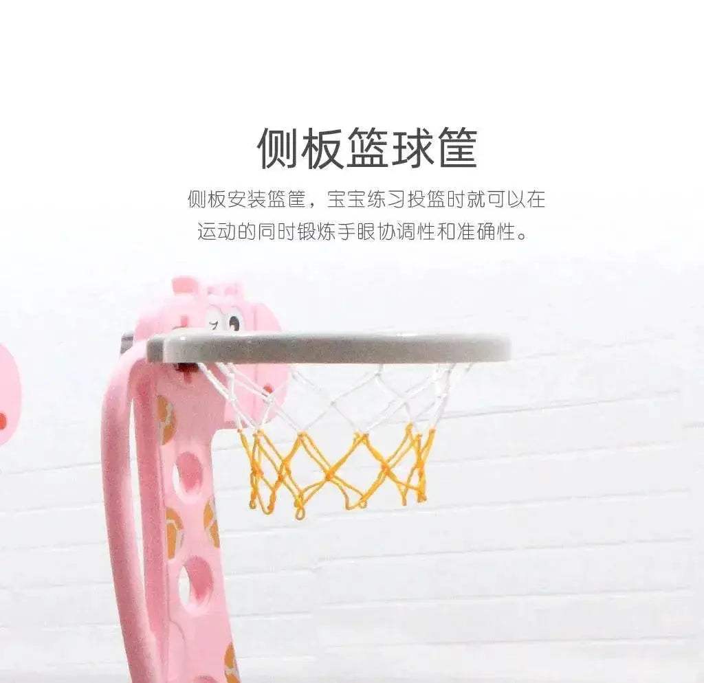 Household Children's Toys Slide Indoor Outdoor Giraffe Swing - ToylandEU