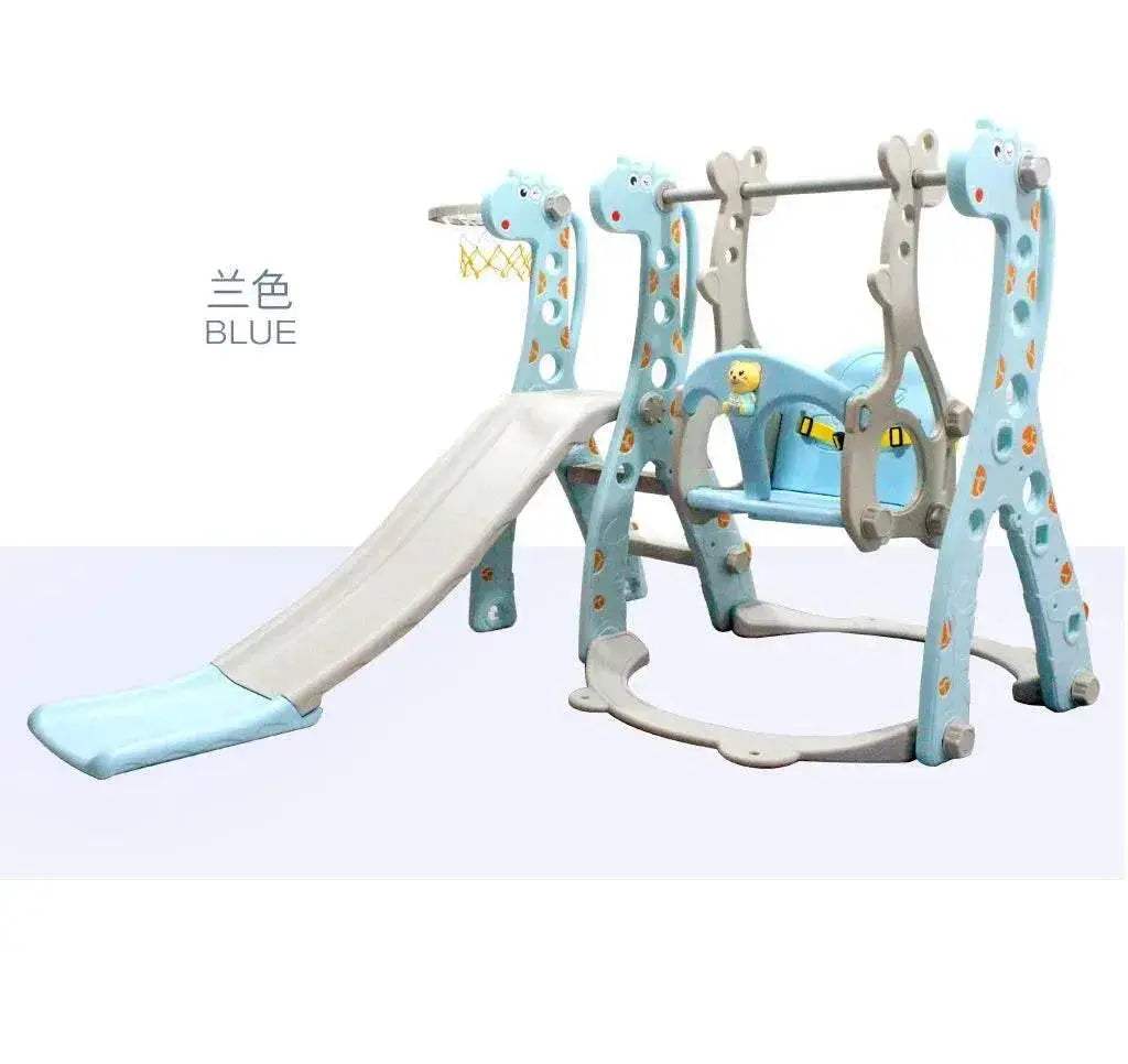 Household Children's Toys Slide Indoor Outdoor Giraffe Swing - ToylandEU