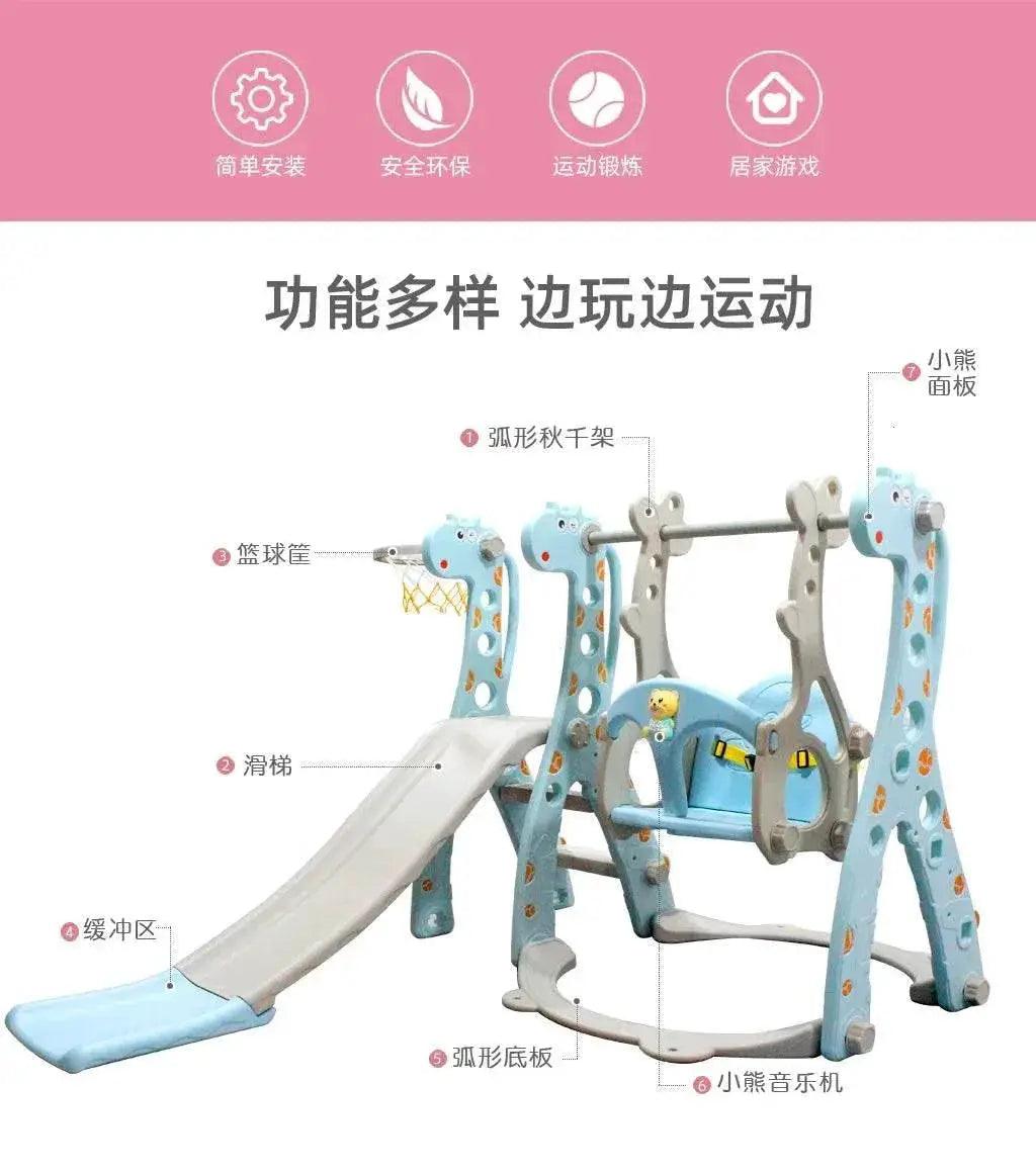  Household Children's Toys Slide Indoor Outdoor Playground Gift -  ToylandEU™