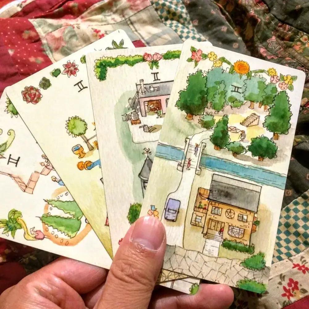  Housing Tarot Deck 78 Cards With Green Gilded Edges -  ToylandEU™