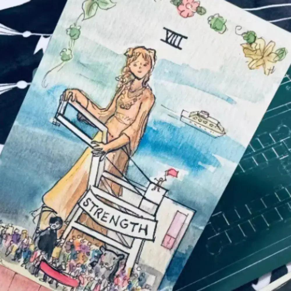  Housing Tarot Deck 78 Cards With Green Gilded Edges -  ToylandEU™