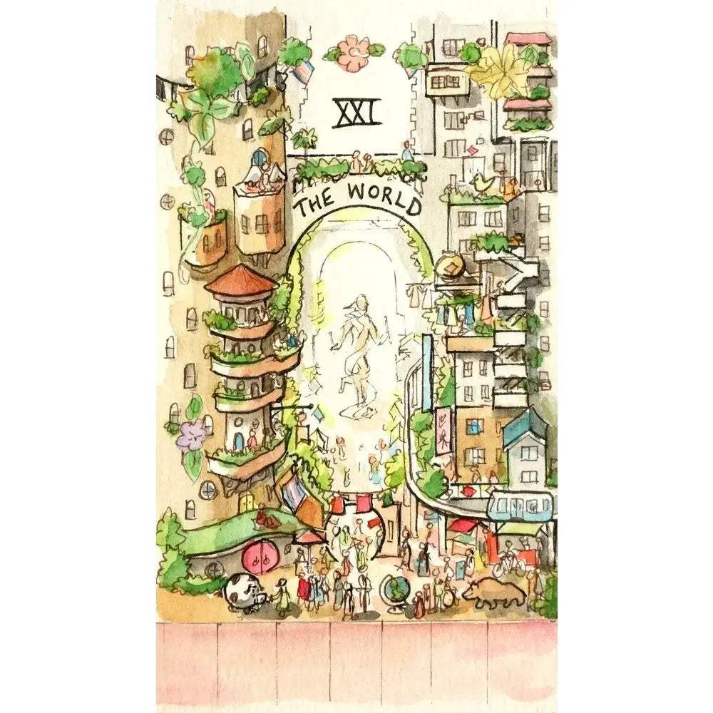  Housing Tarot Deck 78 Cards With Green Gilded Edges -  ToylandEU™