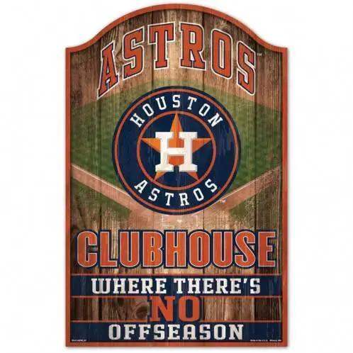  Houston Astros 11x17 Wood Sign Fan Cave Design Wall Art -  ToylandEU™