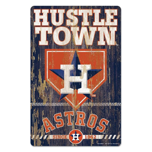  Houston Astros 11x17 Wood Sign Slogan By Wincraft Colors -  ToylandEU™