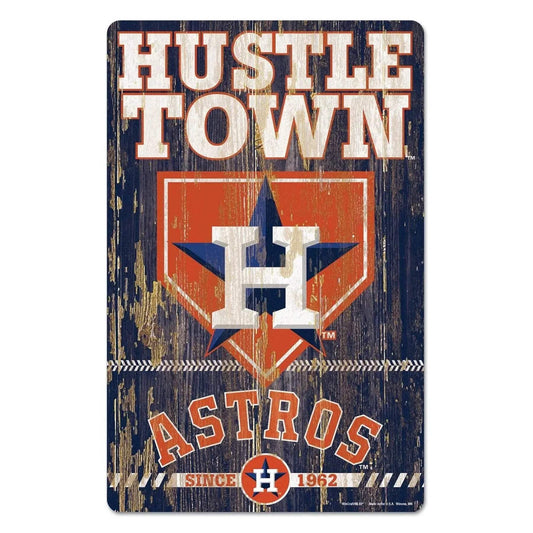  Houston Astros 11x17 Wood Sign Slogan By Wincraft Colors -  ToylandEU™