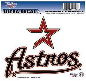 Houston Astros 5x6 Multi Use Decal Officially Licensed - ToylandEU