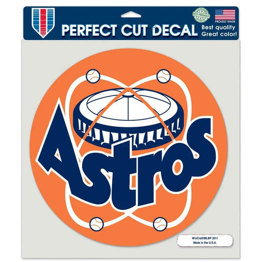 Houston Astros 8x8 Decal Perfect Cut Color Cooperstown - ToylandEU