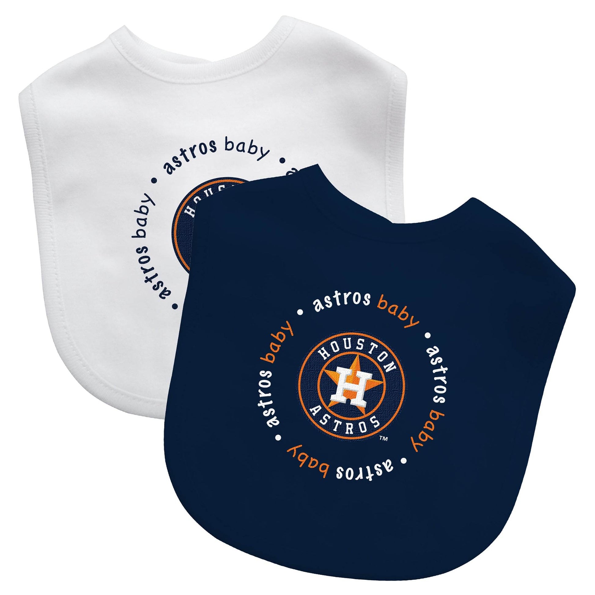 Houston Astros Baby Bibs 2 Pack Officially Licensed - ToylandEU