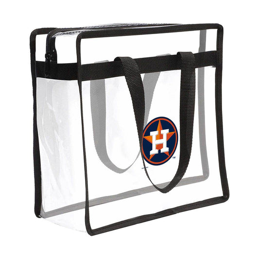 Houston Astros Clear Stadium Tote Bag With Top Zip - ToylandEU