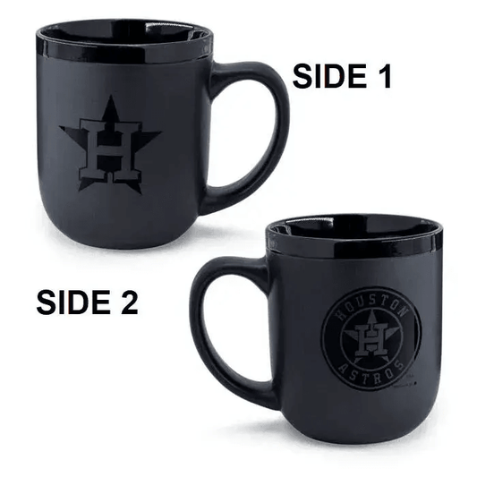  Houston Astros Coffee Mug 17 Oz Matte Black Ceramic -  ToylandEU™