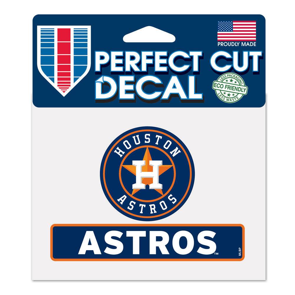 Houston Astros Decal 4.5x5.75 Perfect Cut Special Order - ToylandEU