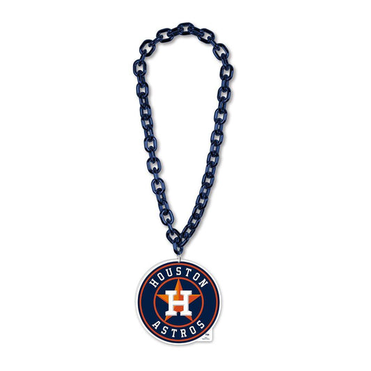 Houston Astros Foam Logo Necklace Big Fan Chain Game Day - ToylandEU