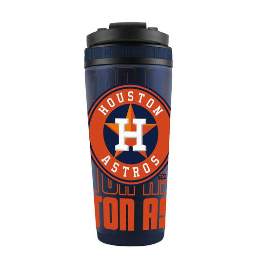 Houston Astros Ice Shaker 26oz Stainless Steel Bottle - ToylandEU