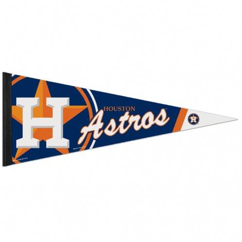 Houston Astros Premium Felt Pennant 12x30 Inches Durable - ToylandEU