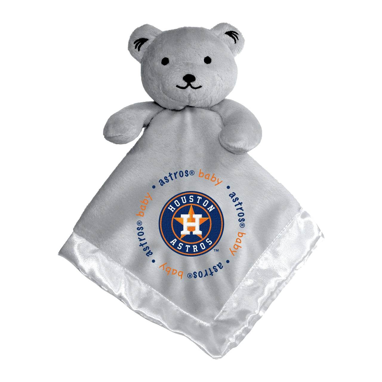 Houston Astros Security Plush Bear Gray Embroidered Logo - ToylandEU