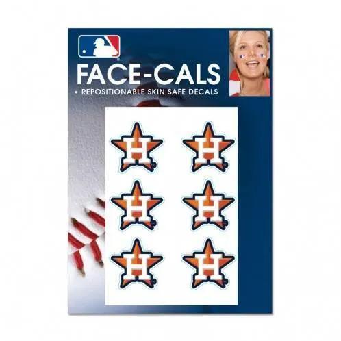  Houston Astros Tattoo Face Cals Waterless Peel Stick Decals -  ToylandEU™