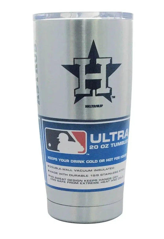  Houston Astros Travel Tumbler 20 Oz Ultra Silver Insulated -  ToylandEU™