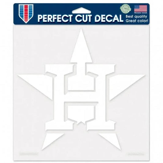  Houston Astros White 8x8 Die Cut Vinyl Decal For Cars -  ToylandEU™