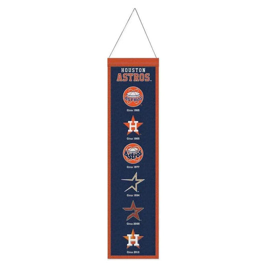  Houston Astros Wool Banner 8x32 Heritage Evolution Design -  ToylandEU™