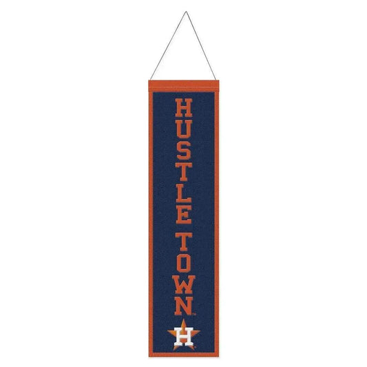 Houston Astros Wool Banner 8x32 Heritage Slogan Design -  ToylandEU™